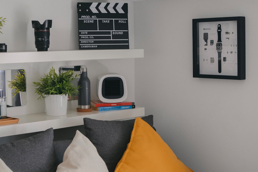 Modern home living room representing Wi-Fi coverage and router placement
